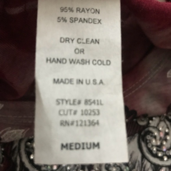 Rodeo Mini Dress/Tunic, size Medium - Picture 4 of 4